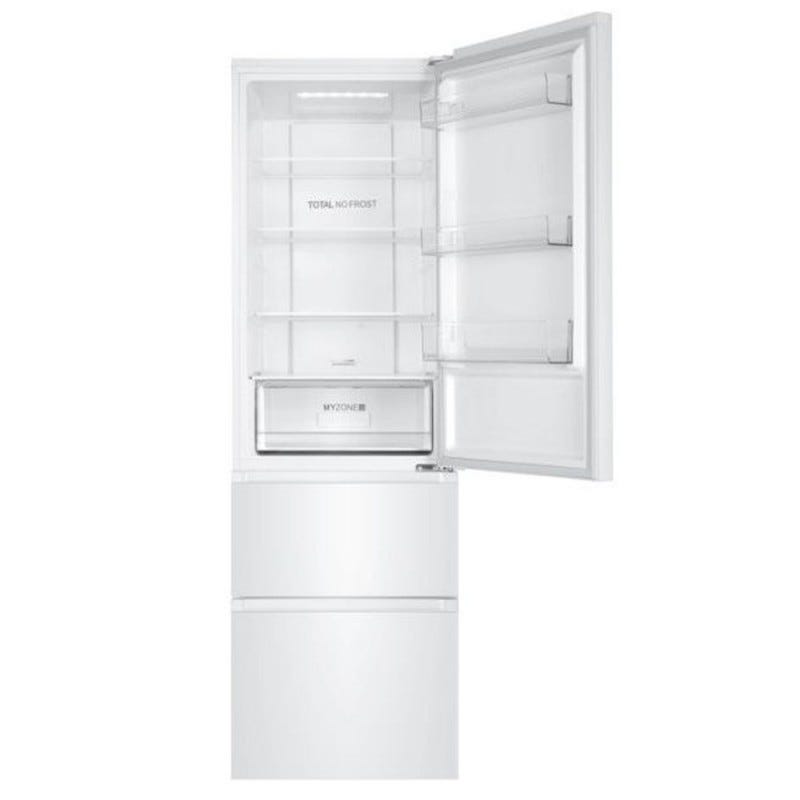 Réfrigérateur combiné HAIER HTR3619ENPW Blanc 1