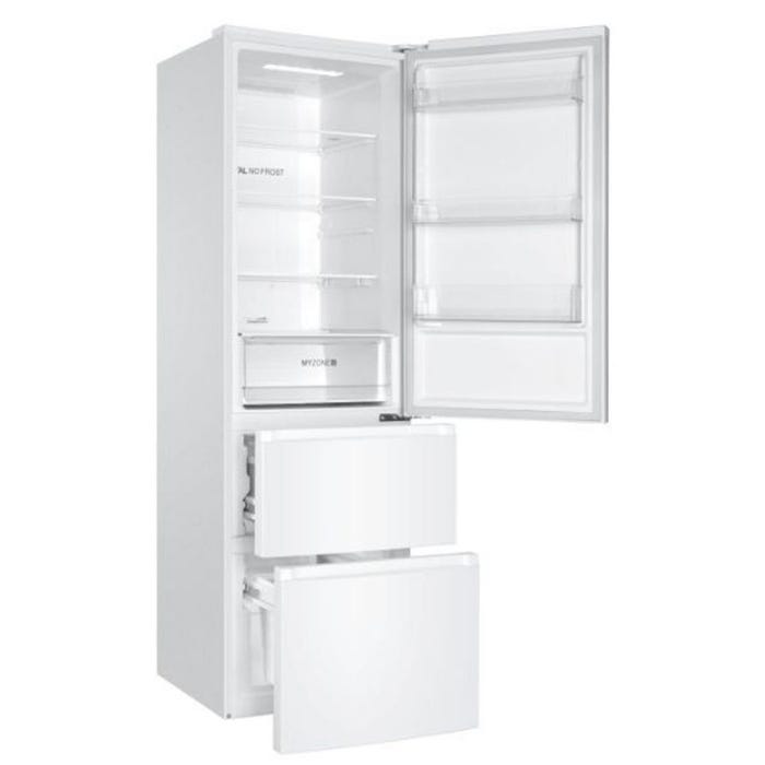 Réfrigérateur combiné HAIER HTR3619ENPW Blanc 2