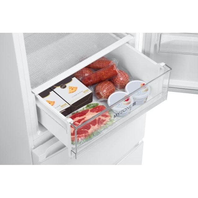 Réfrigérateur combiné HAIER HTR3619ENPW Blanc 4