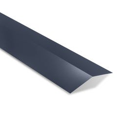 Faîtière double plate universelle 2100 mm | Bleu Ardoise | RAL 5008