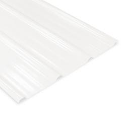 Plaque nervurée Polyester translucide 2100x840 mm ELDA® 0