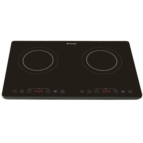 Plaque induction BRANDT 3400W 66cm, TI2SLIM1