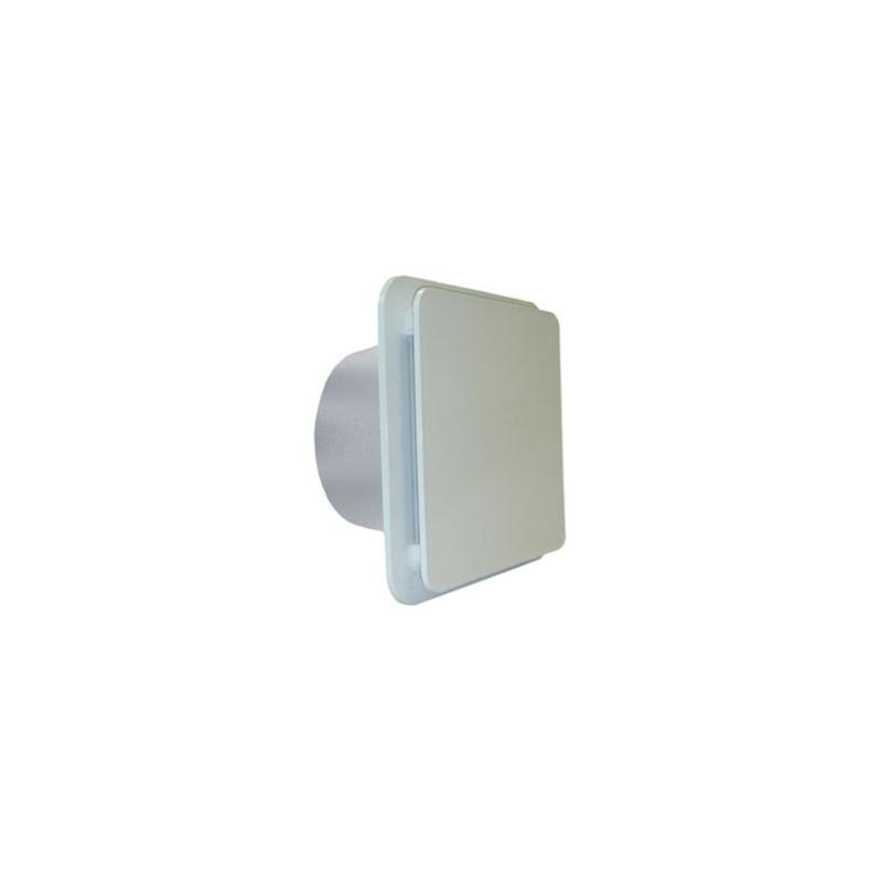 Bouche design extract./insuffl. placo ⌀100 - BDOP 100 UNELVENT - 855019 Diamètre 100 mm - Débit 15/75 m3/h Manchette métal longueur 150 mm