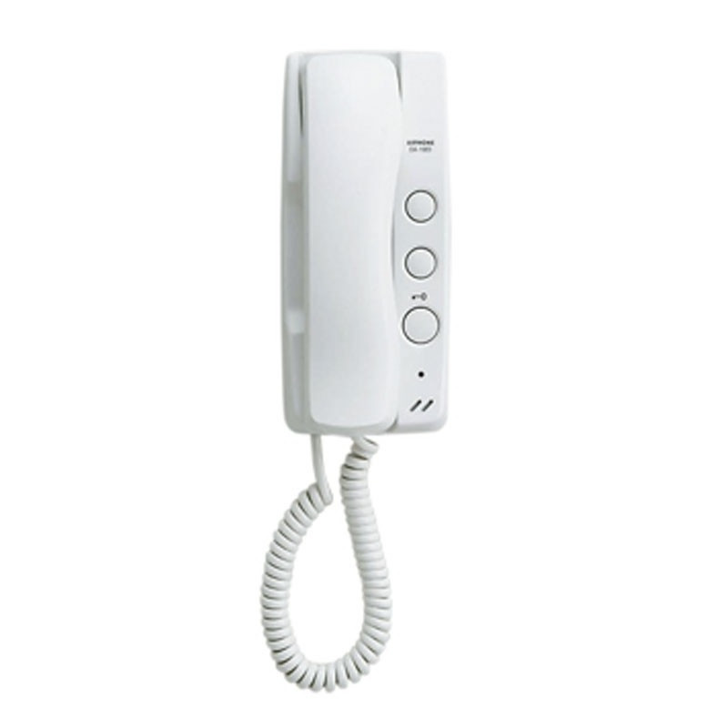 Combiné audio 2 fils avec un 2ème BP de commande DA1MD Aiphone