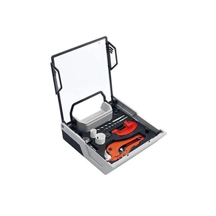 Mallette du plombier percage et coupe 12 pcs PEUGEOT OUTILLAGE