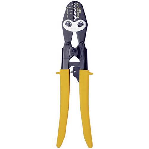 Klauke K25 K25 Pince à sertir pour cosses tubulaires, pour connecteur tubulaire, pour cosses serties 0.5 à 16 mm²