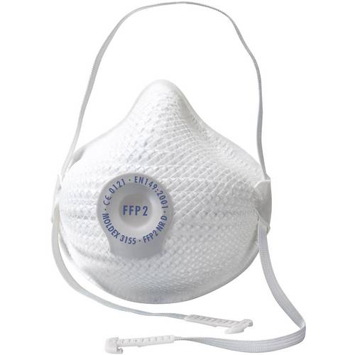 Masque anti poussières fines avec soupape FFP2 D Moldex 315501 10 pc(s)
