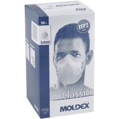 Moldex Klassiker 240015 Masque anti poussières fines sans soupape FFP2 D 20 pc(s) DIN EN 149:2001, DIN EN 149:2009 2