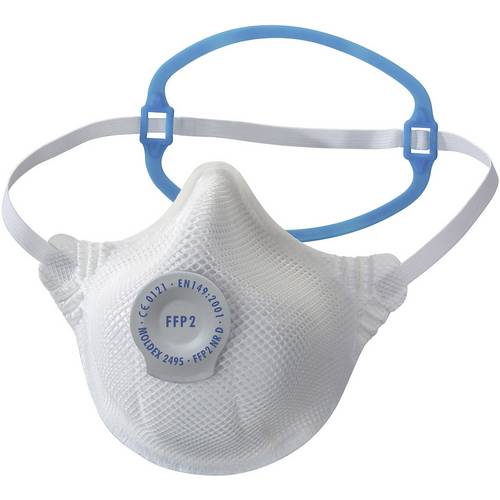 Moldex Smart Solo 249501 Masque anti poussières fines avec soupape FFP2 D 20 pc(s) DIN EN 149:2001, DIN EN 149:2009