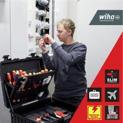 Sac outils electricien XL 80-pièces Wiha 7