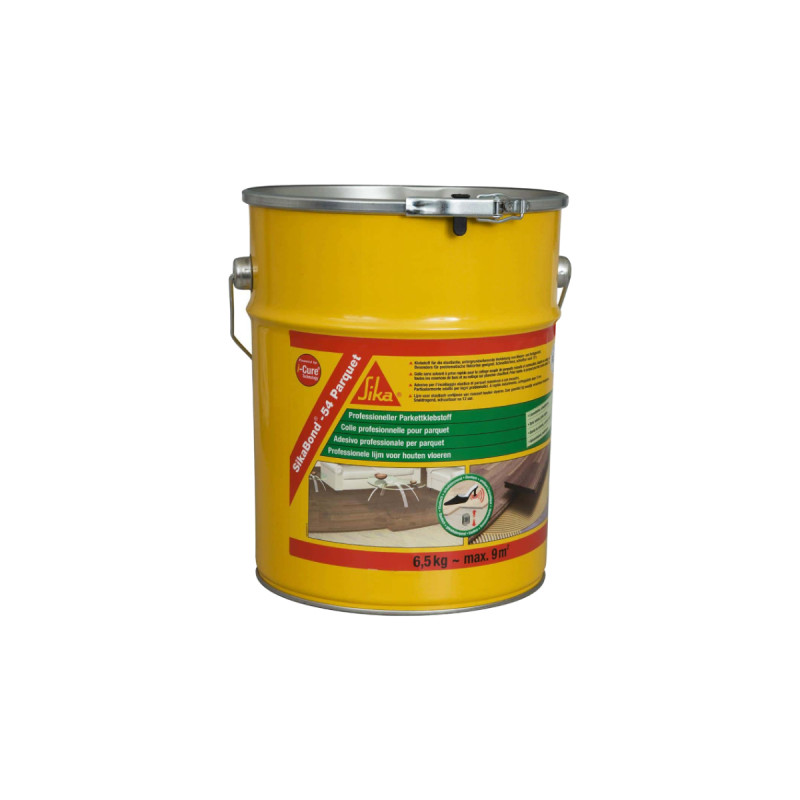 Colle élastique SIKA SikaBond 54 Parquet - 6.5kg