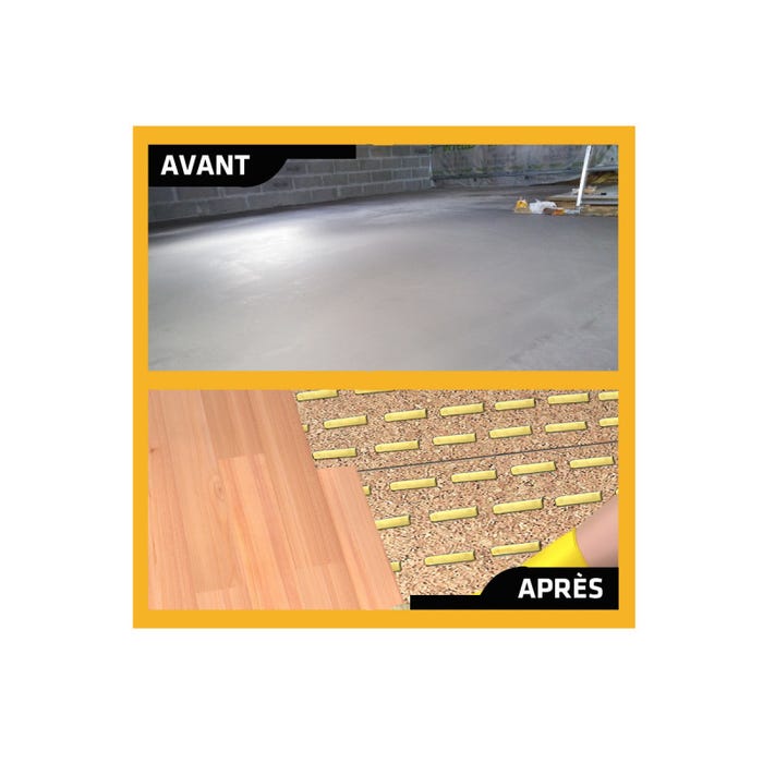 Sous couche acoustique SIKA SikaLayer PC3 - 12m2 3