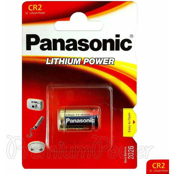 Pile CR2 (3V) lithium 0