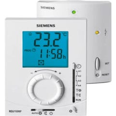 Thermostat d'ambiance journalier sans fil radiocommandé RDJ - RDJ 10 RF / SET
