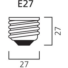 Ampoule LED TOLEDO Retro satiné 2700K 827 A60 B22 7W - SYLVANIA - 0029336 2
