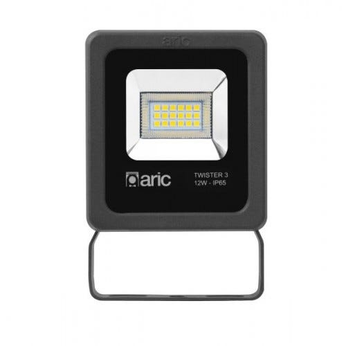 projecteur à led - aric twister 3 - 12 watts - 2400k - noir - aric 50820 2