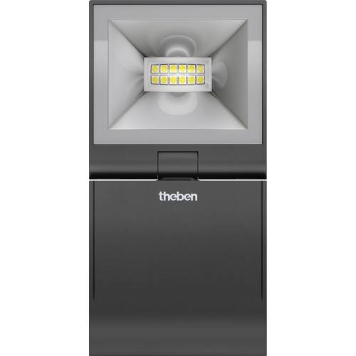 Projecteur LED extérieur Theben theLeda S10L BK 1020722 10 W blanc
