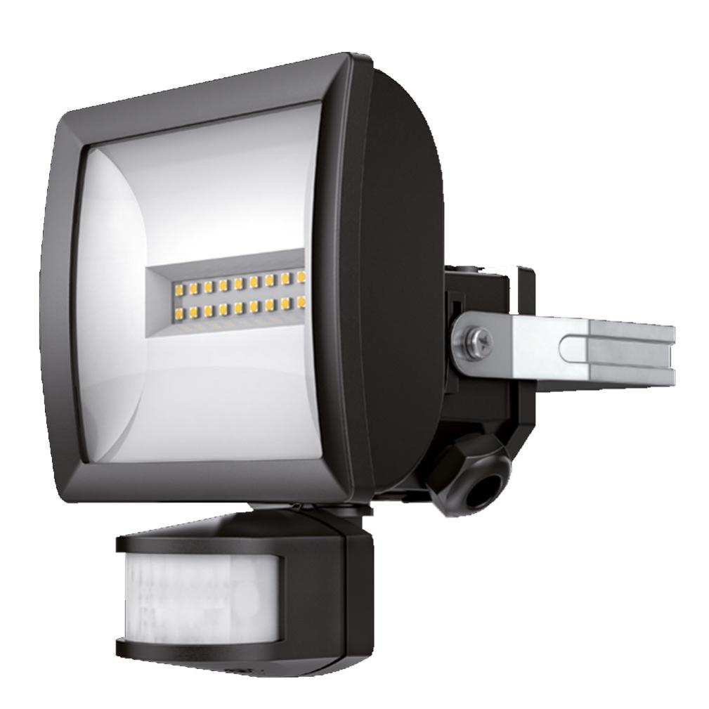 theben 1020812 | theben 1020812 - projecteur led+detec 10w noir theleda ec10 bk