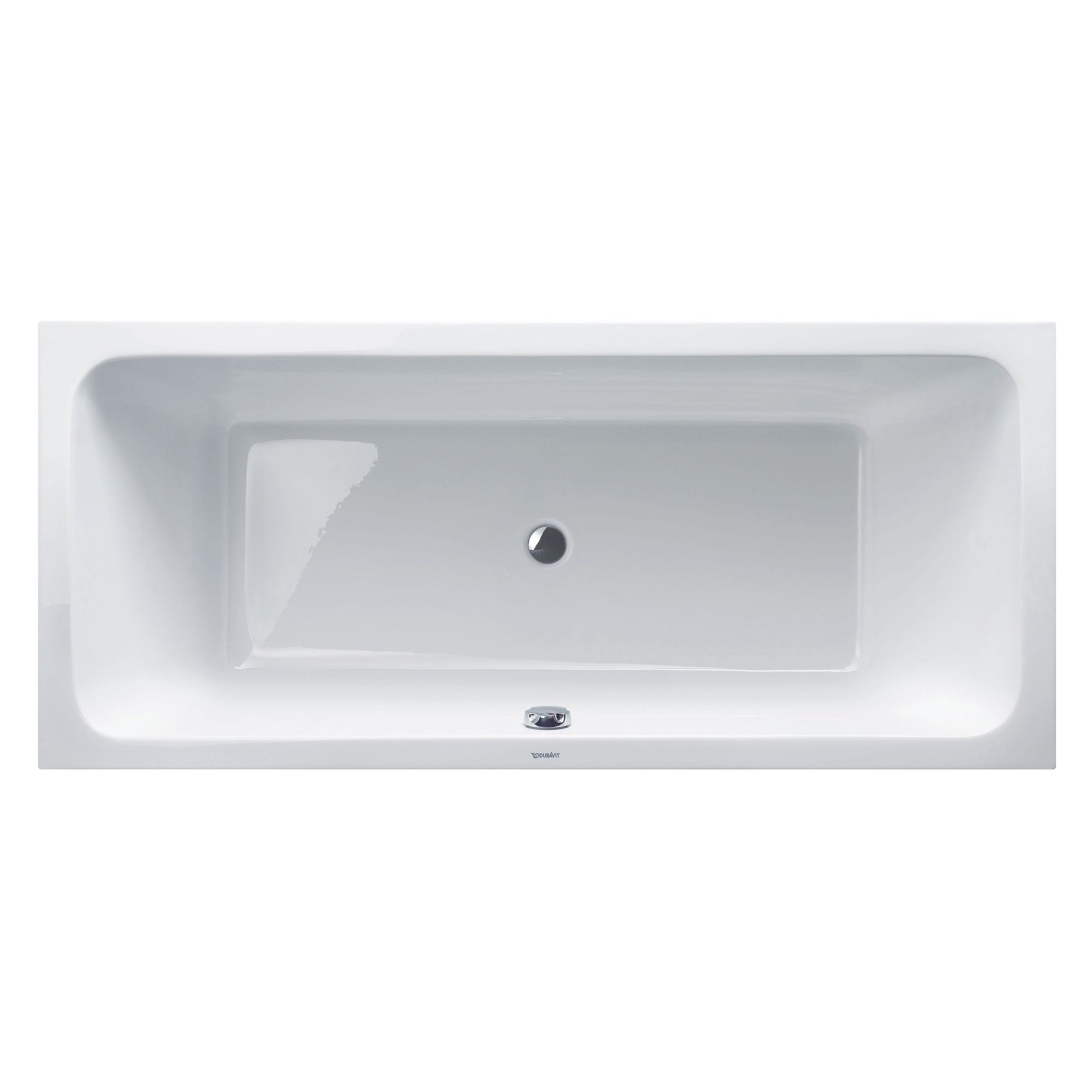 Duravit D-Code baignoire rectangulaire 1800 x 800 mm - Acrylique blanc 1