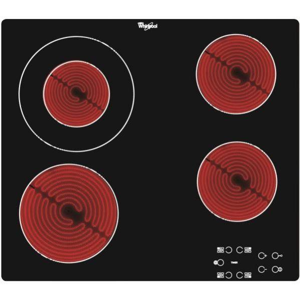 Plaque vitrocéramique WHIRLPOOL 6200W 58cm, AKT8130NENEW