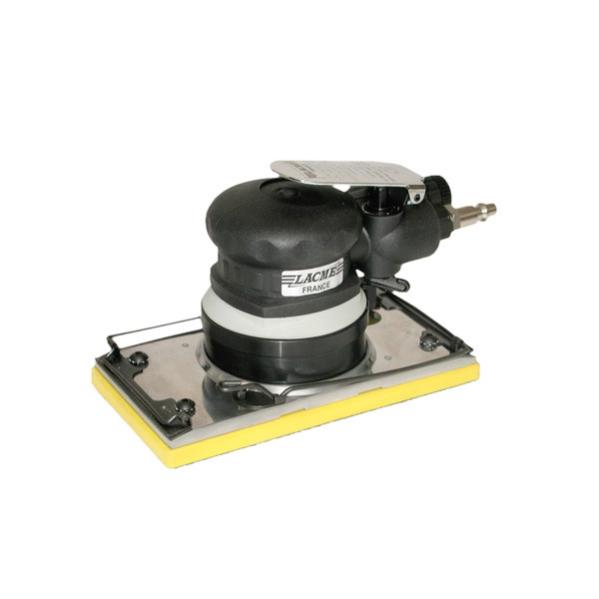 Ponceuse vibrante pneumatique 93x175mm auto aspirante Lacme