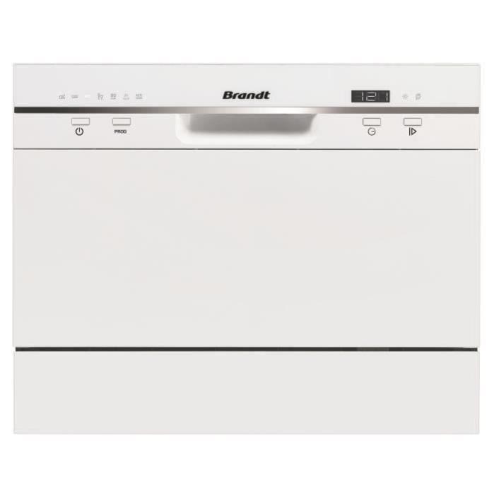 Lave-vaisselle pose libre BRANDT F, BRANDTDFC6519W