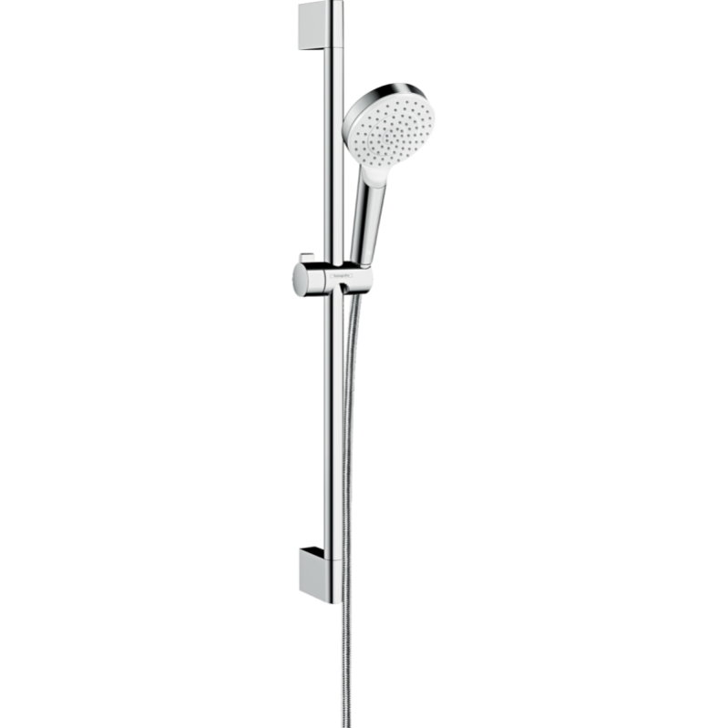 Set de douche EcoSmart avec barre Unica'Crometta 65 cm Hansgrohe - 1 jet