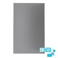 LOT de 3 Panneaux Muraux pour salle de bains en Aluminium Gris - 120x210cm - WALL'IT 2