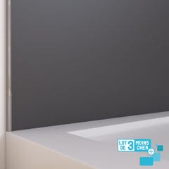 LOT de 3 Panneaux Muraux pour salle de bains en Aluminium Gris - 120x210cm - WALL'IT 1