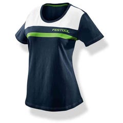 T-shirt femmes tendance bleu marine/blanc/vert FASH-LAD-FT1-S - FESTOOL - 577306 0