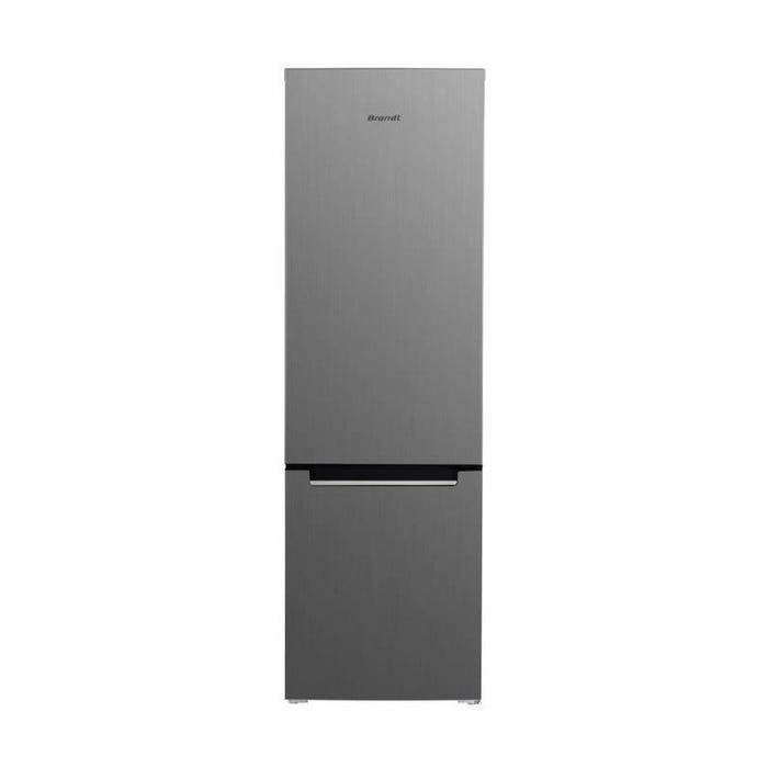 Réfrigérateur combiné BRANDT - BFC8027SX + 2 Portes + 262 L + l60 x L58 x H190cm - Inox 0