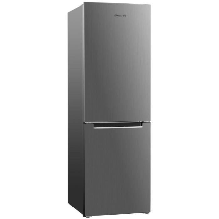 Réfrigérateur combiné BRANDT - BC1860NX - 2 portes - 293 L - l 64 x h 194 x L65 cm - Gris 5