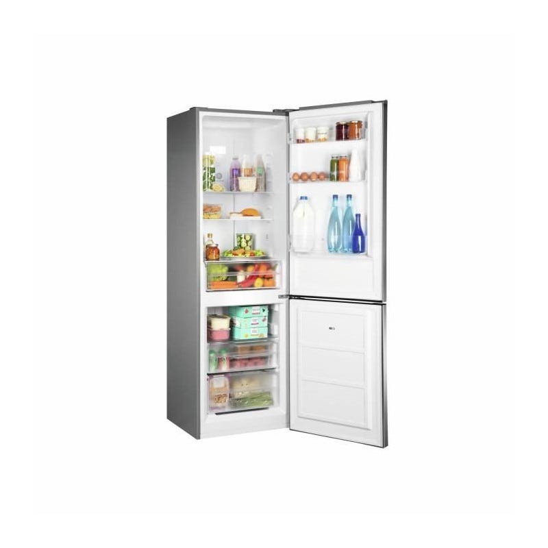 Réfrigérateur combiné BRANDT - BC1860NX - 2 portes - 293 L - l 64 x h 194 x L65 cm - Gris 4