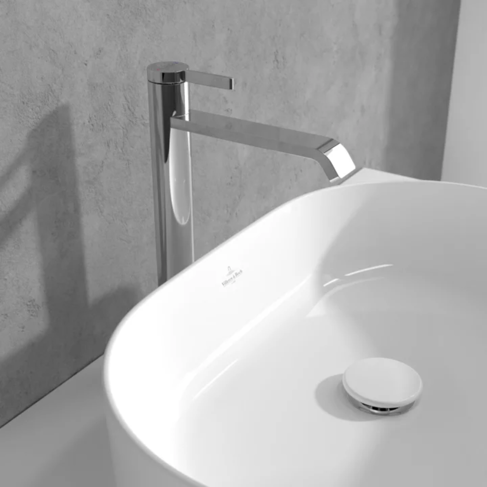 Mitigeur lavabo surélevé VILLEROY ET BOCH Dawn sans tirette Chrome 1