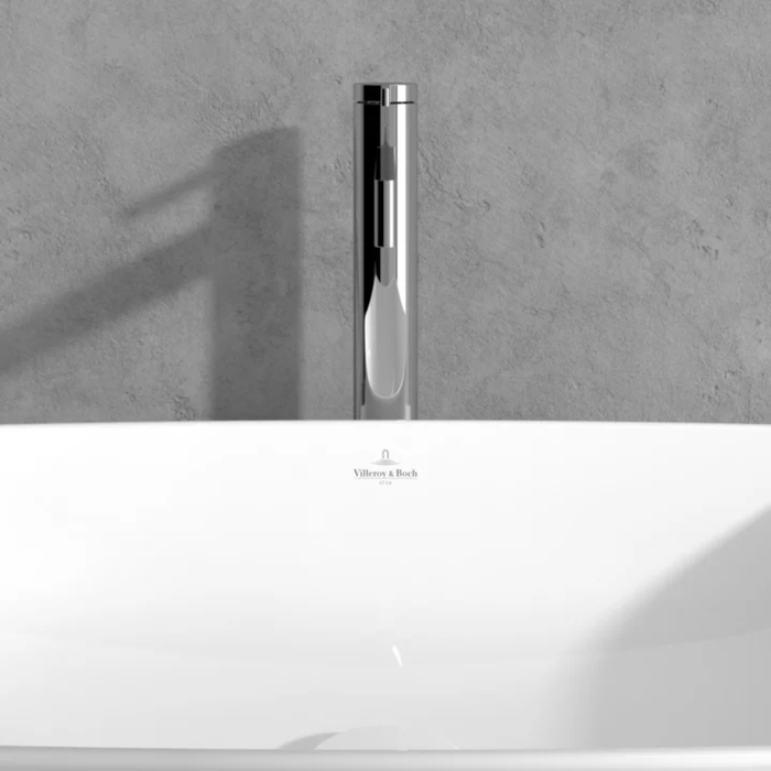 Mitigeur lavabo droit surélevé VILLEROY ET BOCH Dawn sans tirette Chrome 4