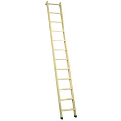 HandyStairs escalier de grenier "Space01" - échelle en bois de pin avec crochet de suspension - hauteur 190 cm - blanc 0