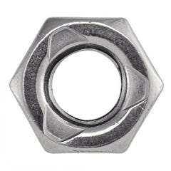 Ecrou autofreiné hexagonal - Tout métal - Inox A2 M3 - Boîte de 200 0