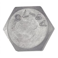 Vis à métaux tête hexagonale - Filetage total - Inox A4 12x90 mm - Boîte de 50
