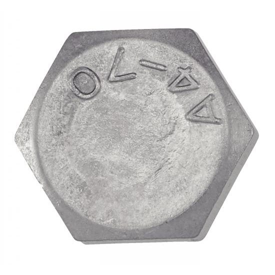Vis à métaux tête hexagonale - Filetage total - Inox A4 12x90 mm - Boîte de 50 2