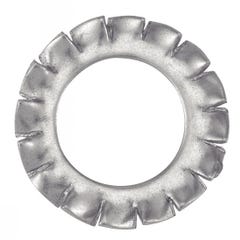 Rondelle -Eventail- à dentures exterieures - Inox A2 d16 mm - Boîte de 10