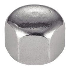 Ecrou borgne hexagonal bas - Inox A2 M10 - Boîte de 100