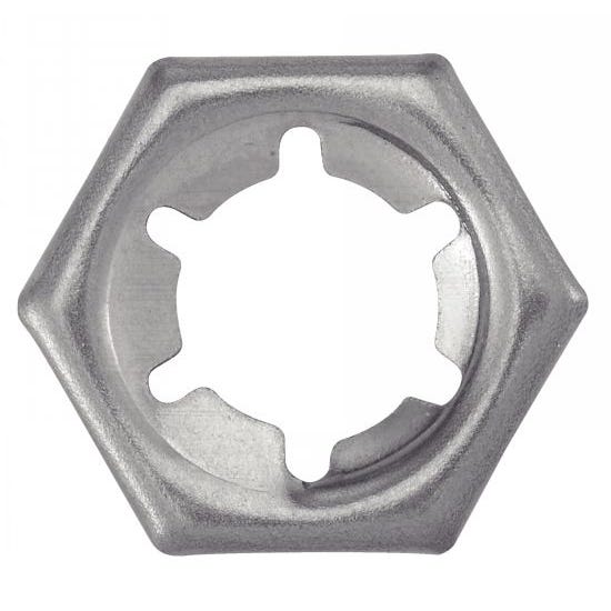 Ecrou -PAL- autofreiné hexagonal - Inox A2 M12 - Boîte de 100 0