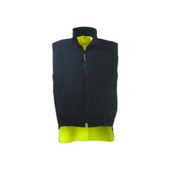 HI-WAY Gilet jaune HV, Polyester oxford 300D+Polaire - Coverguard - Taille 3XL 0