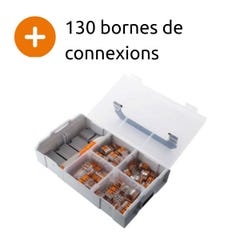 Boîte WAGO L-BOXX® Mini Série 221 - Kit de 130 bornes de connexion - 5 Gelbox IPX8 1