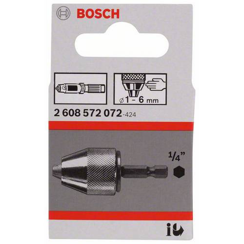 Mandrin à serrage rapide jusquà 6 mm Bosch Accessories 2608572072 2