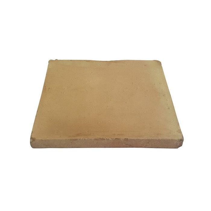 Tomette terre cuite carrée moulée main rosée - 20x20cm Ep. 2cm (vendu au m²) - Ligerio 4