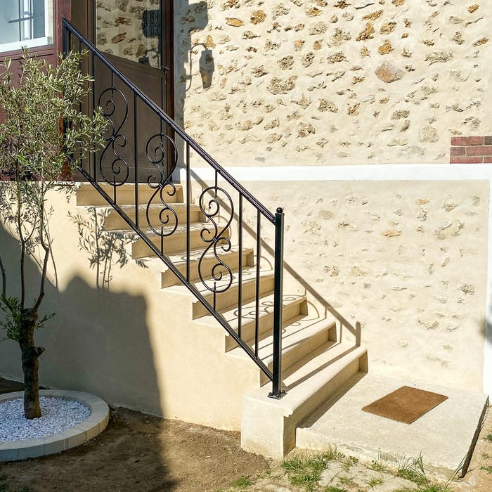 Marche d'escalier en pierre - 100x34 cm Ep. 2 cm évidée - (vendu à la pièce) - Ligerio 4