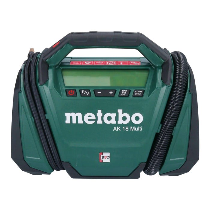 Metabo AK 18 Multi Compresseur à batterie 18 V 11 bar Solo ( 600794850 ) - sans batterie, sans chargeur 1