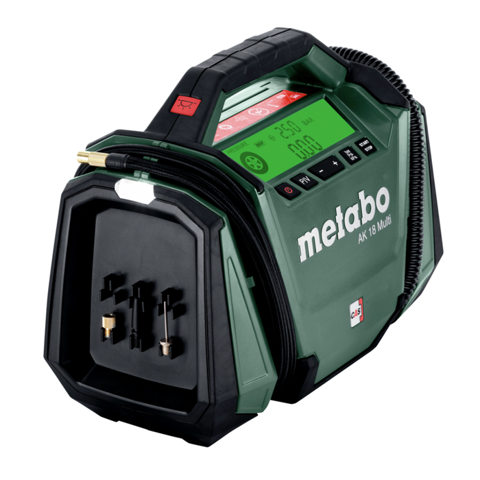 Metabo AK 18 Multi Compresseur à batterie 18 V 11 bar Solo ( 600794850 ) - sans batterie, sans chargeur 5