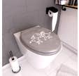 Abattant pour WC à motif - en MDF et charnières en métal - PTI'BOU